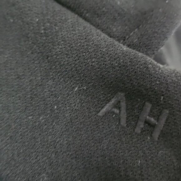 ANYA HINDMARCH | Short Wool Jacket Silk Lining Black Sz L - Picture 7 of 7